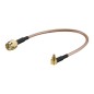 Pigtail MC-CARD : Rp-sma plug Pigtail MC-CARD : Rp-sma plug