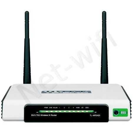 router 3g tp-link tl-mr3420