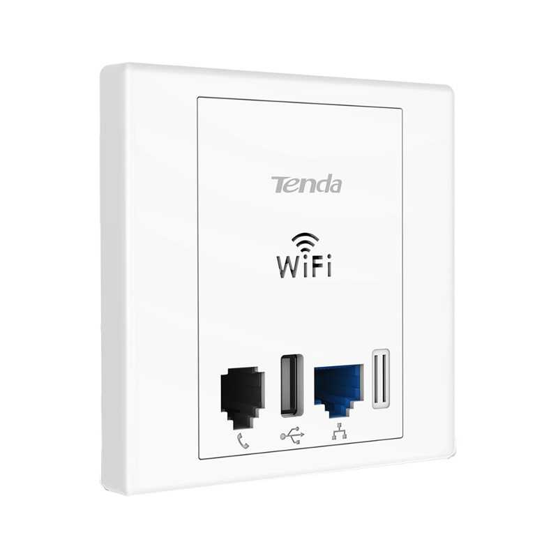 W312A Tenda wall plate access point Wi-Fi N300 W312A Tenda wall plate access point Wi-Fi N300