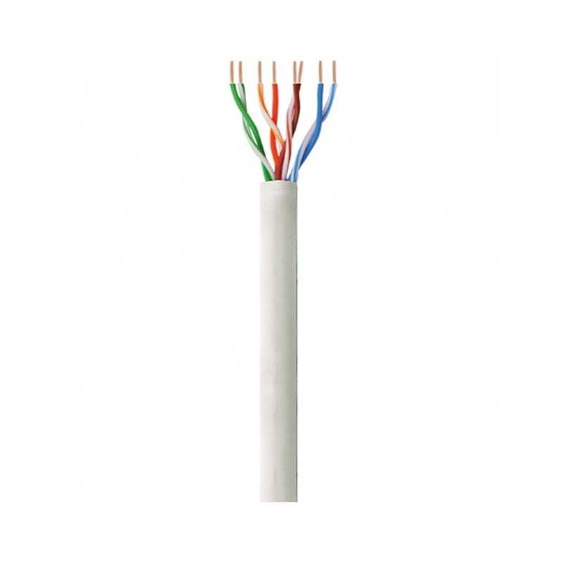 Bobina de 305m de cable U/UTP cat. Ethernet dura 5e CCA Bobina de 305m de cable U/UTP cat. Ethernet dura 5e CCA