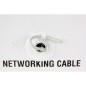 Bobina de 305m de cable U/UTP cat. Ethernet dura 5e CCA Bobina de 305m de cable U/UTP cat. Ethernet dura 5e CCA