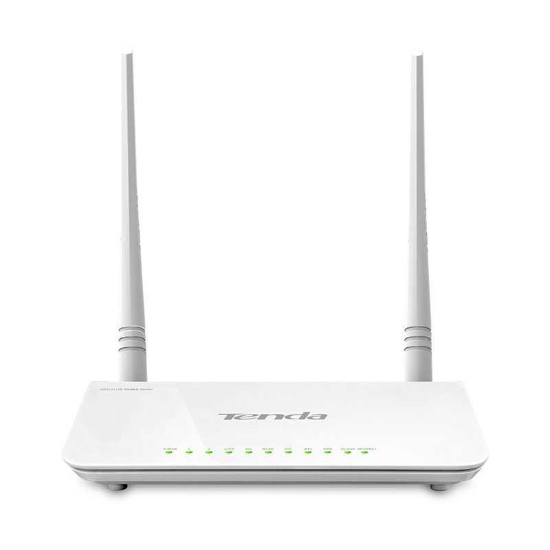 Tenda D303 ADSL2+ / 3G 300Mbps Modemrouter Tenda D303 ADSL2+ / 3G 300Mbps Modemrouter