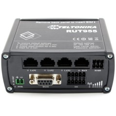 Router Teltonika RUT955 Dual Sim 4G LTE I/O RS232 RS485 y GPS
