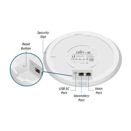 Punto de acceso UniFi UAP-AC-HD MU-MIMO 802.11ac Wave 2 Ubiquiti