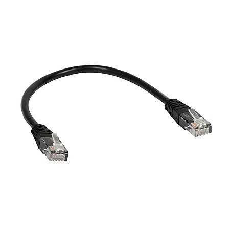 Cavo di rete ethernet patch UTP Cat.5e 0,25m vari colori