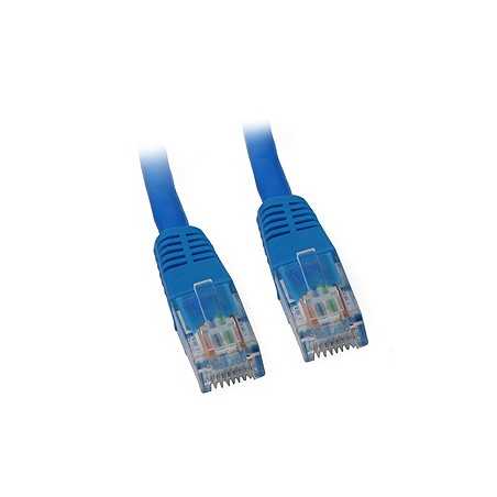 Cable red ethernet cat.5e UTP patch 0,50m varios colores