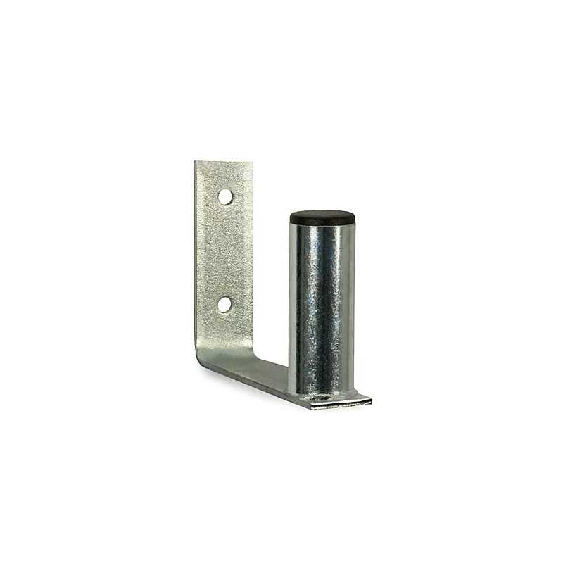 Staffa a muro 10x13 cm zincata per antenne Staffa a muro 10x13 cm zincata per antenne