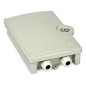 Fiber Optic FTTH Distribution Box ULTIMODE TB-04B (wall-mounted) with lockable door