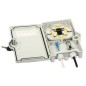 Caja óptica de distribución de fibra óptica FTTH de pared con cerradura Caja óptica de distribución de fibra óptica FTTH de pared con cerradura