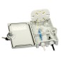 Caja óptica de distribución de fibra óptica FTTH de pared con cerradura Caja óptica de distribución de fibra óptica FTTH de pared con cerradura