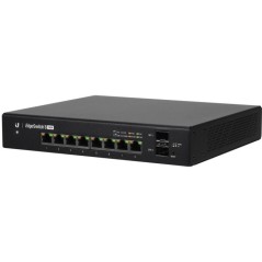 EdgeSwitch ES-8-150W switch 8 porte PoE+ Gigabit + 2 porte SFP + 1 porta Console Ubiquiti