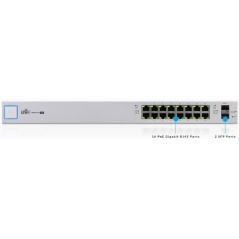 UniFi US-16-150W switch 16 porte PoE Gigabit + 2 Porte SFP Ubiquiti