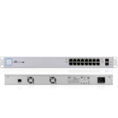 UniFi Switch PoE Gigabit 16 Ports US-16-150W Ubiquiti + 2 SFP ports