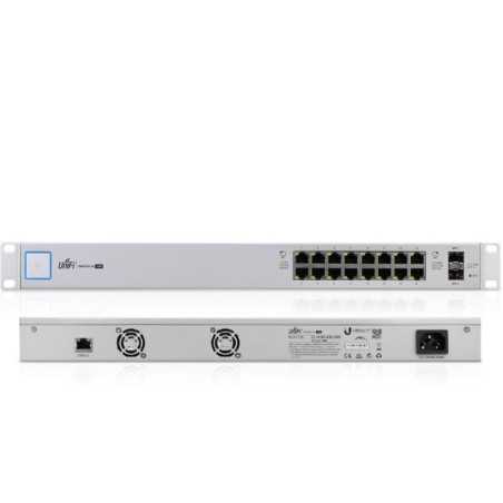 UniFi US-16-150W Switch 16 Gigabit PoE-Ports + 2 Ubiquiti SFP-Ports