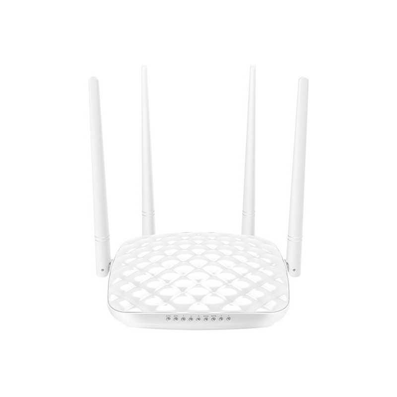 Router Wi-Fi de alta potencia FH456 con 4 antenas externas 5dBi 300Mbps 1 puerto WAN 3 puertos LAN Tenda Router Wi-Fi de alta potencia FH456 con 4 antenas externas 5dBi 300Mbps 1 puerto WAN 3 puertos LAN Tenda