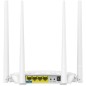 Router Wi-Fi de alta potencia FH456 con 4 antenas externas 5dBi 300Mbps 1 puerto WAN 3 puertos LAN Tenda Router Wi-Fi de alta potencia FH456 con 4 antenas externas 5dBi 300Mbps 1 puerto WAN 3 puertos LAN Tenda
