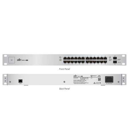 UniFi Switch 24 ports PoE Gigabit + 2 SFP + 2 SFP+ US-24-500W Ubiquiti