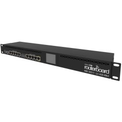 RB3011UiAS-RM RouterBOARD 10 Gigabit Ports +1x SFP +1x USB 3.0 RouterOS L5 MikroTik