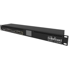 RB3011UiAS-RM RouterBOARD 10 porte Gigabit +1x SFP +1x USB 3.0 RouterOS L5 MikroTik