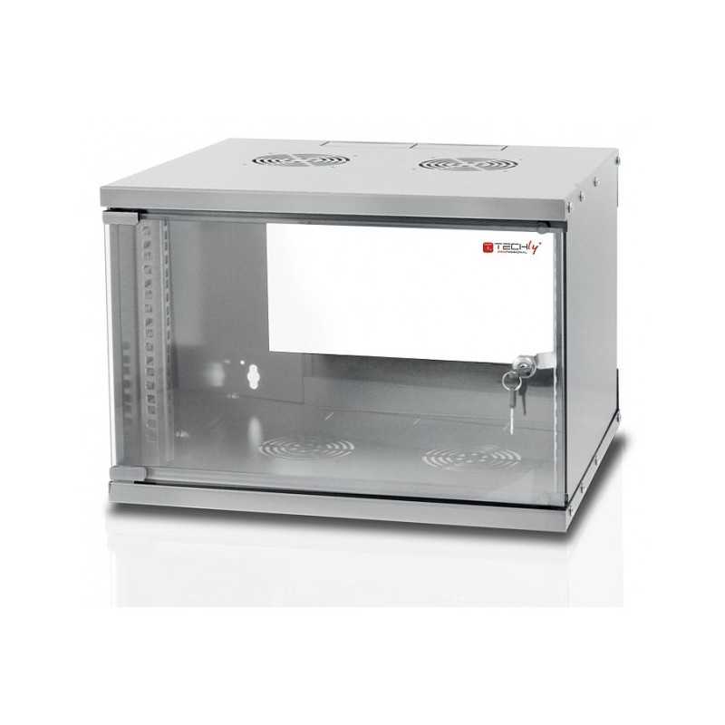 Armario rack 6 uds 19" gris fondo 450mm Armario rack 6 uds 19" gris fondo 450mm