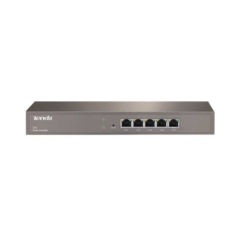 Controlador de acceso M3 5 puertos Gigabit Tenda Controlador de acceso M3 5 puertos Gigabit Tenda