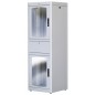 Armadio rack 600x600 38U 19" con ripiano per tastiera colore grigio Armadio rack 600x600 38U 19" con ripiano per tastiera colore grigio