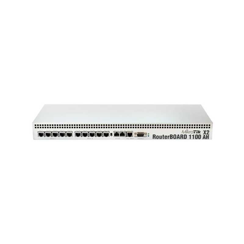 RouterBoard RB1100AHx2 Rack 1U + MikroTik Niveau 6 RouterBoard RB1100AHx2 Rack 1U + MikroTik Niveau 6