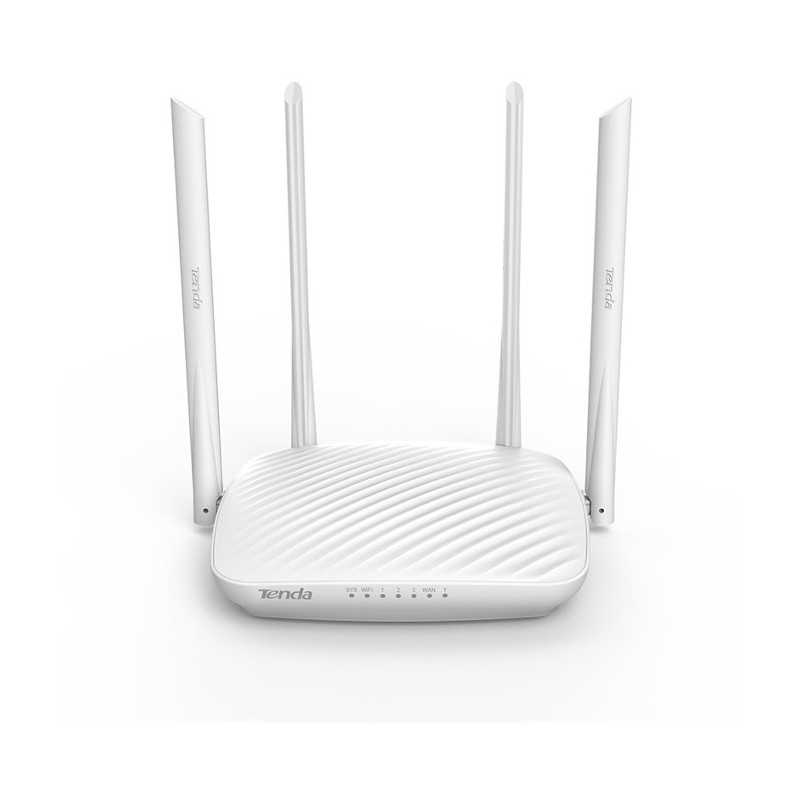 F9 Router access point Wi-Fi 600Mbps con 4 antenne esterne 6dBi Tenda