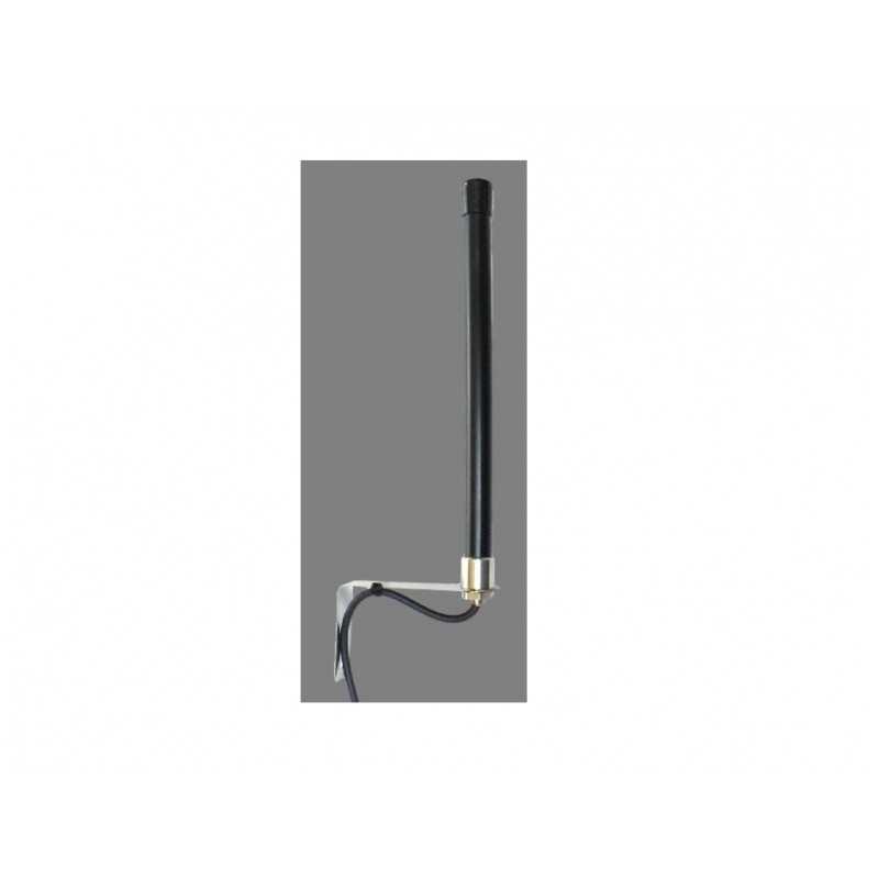 Antenna Omnidirezionale LTE 2G/3G/4G 2,15 dBi da Esterno con Cavo 5 m SMA Maschio Antenna Omnidirezionale LTE 2G/3G/4G 2,15 dBi da Esterno con Cavo 5 m SMA Maschio