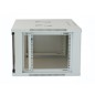 Armoire rack 19" grise 9 unités profondeur 450 mm assemblée Armoire rack 19" grise 9 unités profondeur 450 mm assemblée