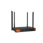 Router inalámbrico W15E HotSpot AC1200 con 4 antenas de alta ganancia balanceando hasta 4 WAN Tenda