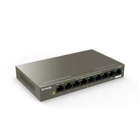 TEF1109P switch PoE 9 ports 10/100 of wich 8 PoE Tenda