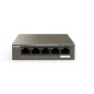 Conmutador gigabit de 5 puertos TEG1105P con 4 puertos Tenda POE Conmutador gigabit de 5 puertos TEG1105P con 4 puertos Tenda POE