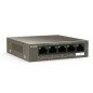 Conmutador gigabit de 5 puertos TEG1105P con 4 puertos Tenda POE Conmutador gigabit de 5 puertos TEG1105P con 4 puertos Tenda POE
