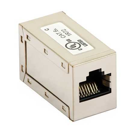 Giunzione RJ45 Cat6A - accoppiatore cavo ethernet 8P8C