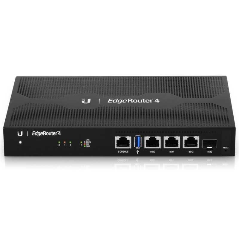 EdgeRouter 4 Gigabit ports 1 SFP port ER-4 Ubiquiti