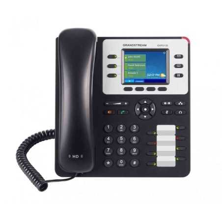 Téléphone IP Grandstream GXP2130 3 Comptes SIP - PoE 8 Touches de Numérotation Rapide