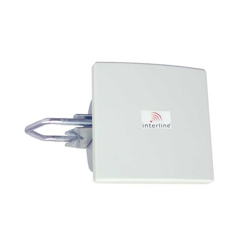 Antenne panneau 14dBi 5GHz avec connecteur RP-SMA Antenne panneau 14dBi 5GHz avec connecteur RP-SMA