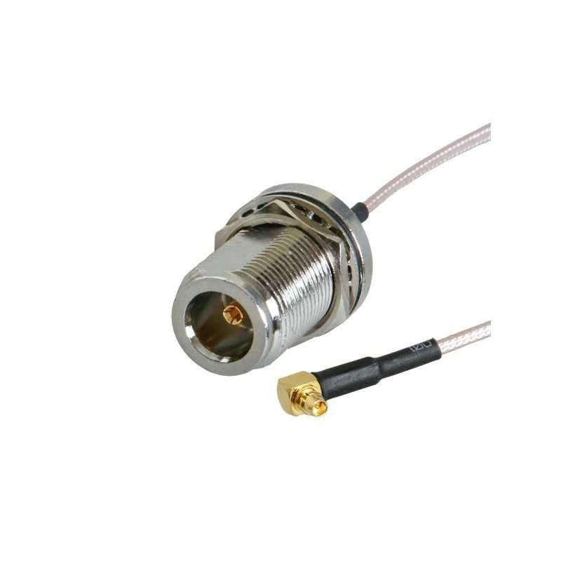 MMCX Pigtail : N-Female for 2.4 / 5GHz antennas MMCX Pigtail : N-Female for 2.4 / 5GHz antennas