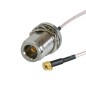 MMCX Pigtail : N-Female for 2.4 / 5GHz antennas MMCX Pigtail : N-Female for 2.4 / 5GHz antennas
