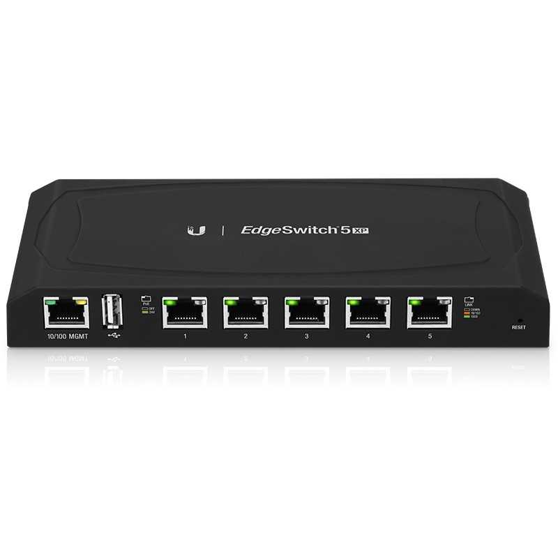 EdgeSwitch 5 puertos PoE 24V ES-5XP Ubiquiti EdgeSwitch 5 puertos PoE 24V ES-5XP Ubiquiti