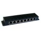 Panel PoE pasivo con 8 puertos ethernet 10/100Mbps Panel PoE pasivo con 8 puertos ethernet 10/100Mbps