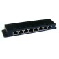 Passive PoE panel with 8 10/100Mbps ethernet ports