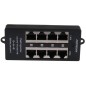 Pannello PoE passivo 4 porte ethernet 10/100Mbps Pannello PoE passivo 4 porte ethernet 10/100Mbps