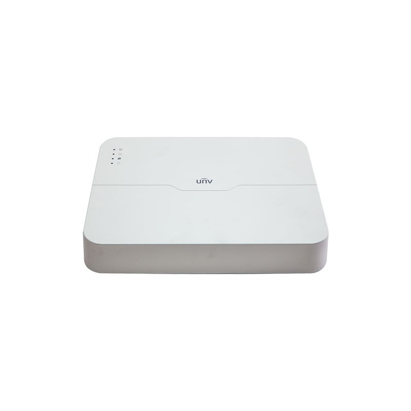 NVR 4 channels 1 SATA Slot 4 Ethernet PoE ports Resolution up to 8MP UNV NVR 4 channels 1 SATA Slot 4 Ethernet PoE ports Resolution up to 8MP UNV
