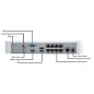 NVR 4 channels 1 SATA Slot 4 Ethernet PoE ports Resolution up to 8MP UNV NVR 4 channels 1 SATA Slot 4 Ethernet PoE ports Resolution up to 8MP UNV