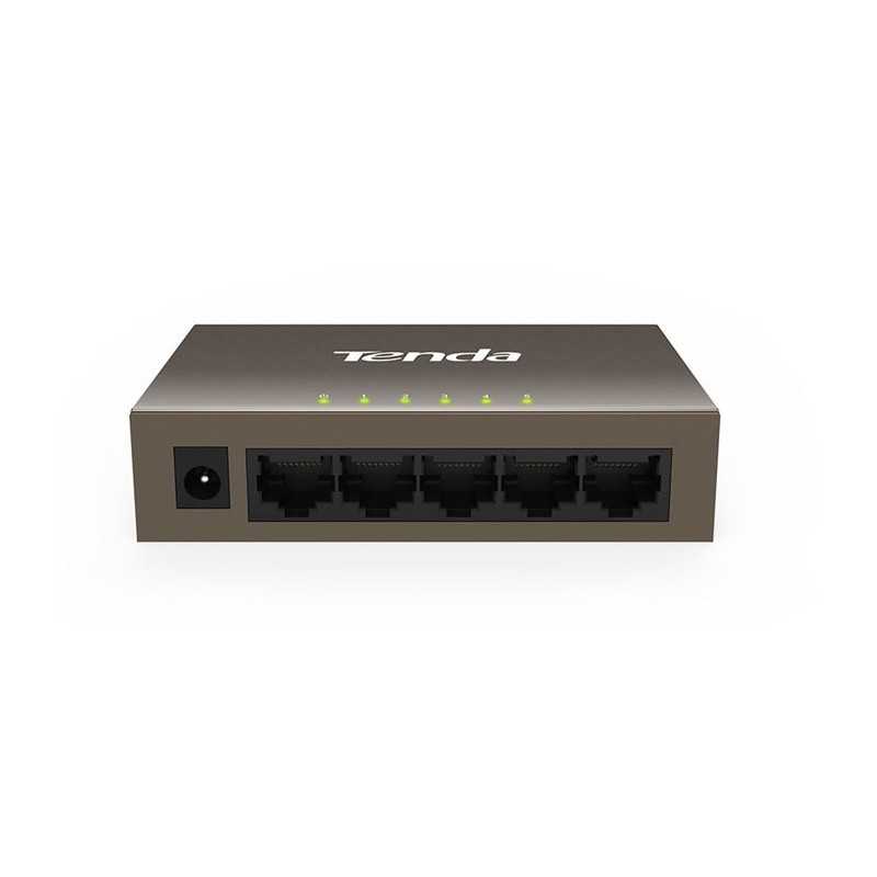 TEF1005D Switch metallico 5 porte 10/100Mbps Tenda