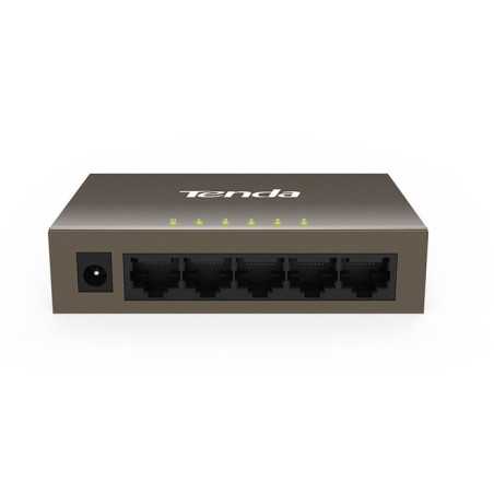 Switch metálico de 5 puertos 10/100Mbps TEF1005D Tenda