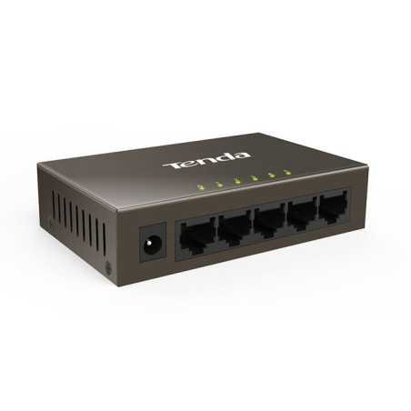 TEF1005D Tenda 5-Port 10/100Mbps Metall-Switch