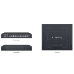 EdgeSwitch 8 porte PoE 24/48V ES-8XP Ubiquiti